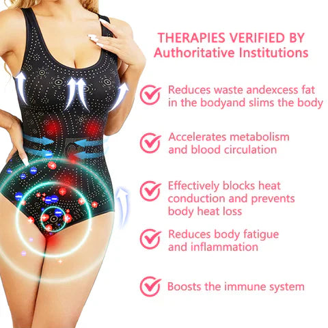 IONFiber Hourglass Sculpting Self Heating Suit