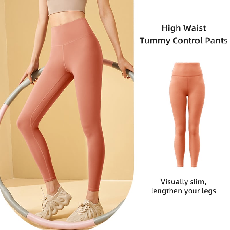 High Waisted Tummy Control Shaping Training Leggings