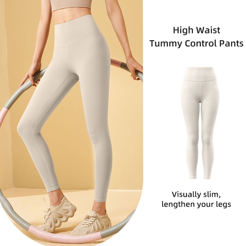 High Waisted Tummy Control Shaping Training Leggings