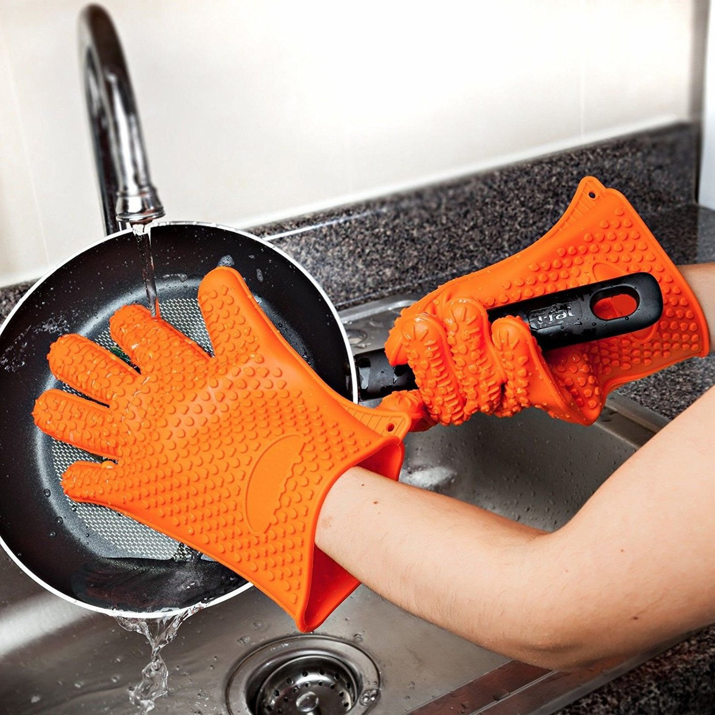 Silicone Heat Resistant Gloves